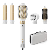 webeauty 5 in 1 Hot Air Brush Hair Dryer Air Styler – 110,000 RPM, Ceramic Coating & Negative Ion