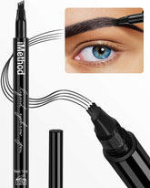 iMethod lápiz para cejas con punta horquilla micro para trazos naturales.