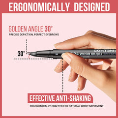 iMethod doble punta 2 en 1 para cejas con precisión