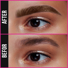 iMethod cejas dibujo pelo natural para acabado 3D suave.