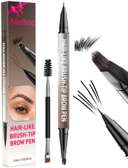 iMethod lapiz cejas, doble funcion para relleno natural y delineado definido