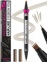 iMethod Lápiz Microblading para Cejas, punta 4-ramas, crea trazos naturales