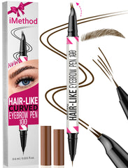 iMethod Lápiz Cejas Punta Curvada: trazo natural y definido