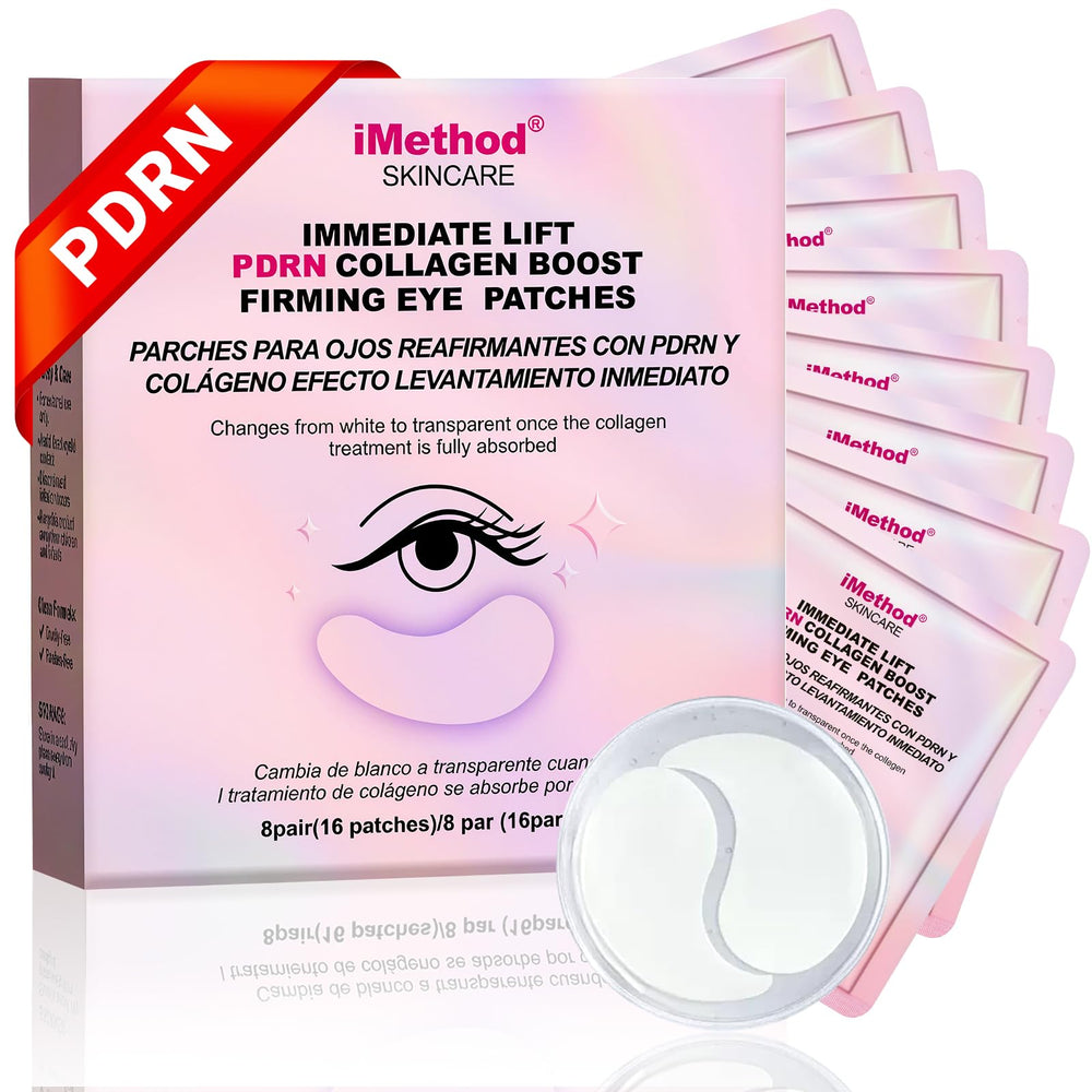 iMethod PDRN Parches Ojos Hidrogel brindan frescura y suavidad a la mirada