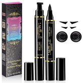 iMethod winged eyeliner stamp left wing for quick, symmetrical cat-eye.