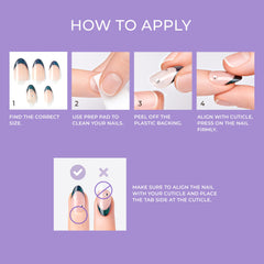 imPRESS Aplicación Fácil con adhesivo Súper, manicura rápida