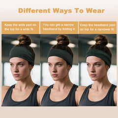 Diadema IMYORT con ajuste flexible sin deslizamiento durante entrenamientos.