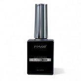 IN.HYPE Rubber Base Coat, goteo de la botella, base elástica para uñas duraderas.