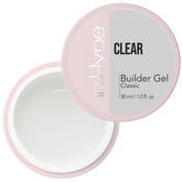 IN.HYPE Gel Claro UV/LED para extensiones de uñas, mejora adherencia y acabado impecable.