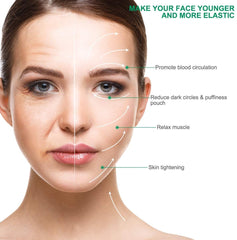 Ina Beauty Gua Sha Jade Primer Plano: detalle de la piedra natural que mantiene su frio