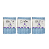 Indigo Wild Zum, jabón de leche de cabra, vista frontal, aroma fresco para manos y cuerpo.