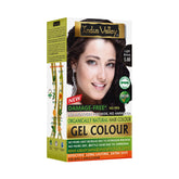 INDUS VALLEY Gel Color sin amoniaco, bote 20 g, cobertura suave y segura para canas.