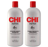 INFRA shampoing – bouteille-douceur, démêlage facile et brillance naturelle.
