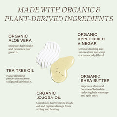 Acondicionador vegano de Ingreendients con brillo natural y manejabilidad.
