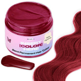 INH color semi permanente Rojo Rubí en botella para uso cómodo en casa.