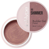 IN.HYPE Gel Camouflage Builder: textura cremosa marfil para uñas naturales.