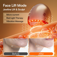 INIA 7-en-1 microcorriente y contorno facial para definición