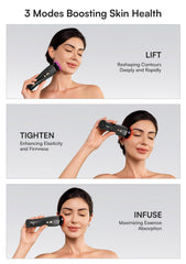 INIA cabezal 3D ergonómico se adapta a contornos faciales.