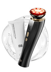 INIA Flare dispositivo facial tres-en-uno para rutina diaria con resultados visibles.