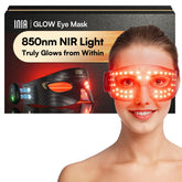 Masque INIA Yeux avec lumière rouge, soin ciblé pour le contour des yeux.