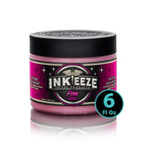 INK-EEZE pomada rosada en bote, ideal para lubricación durante tatuajes