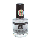 INM Northern Lights Silver capa superior con brocha para un acabado suave