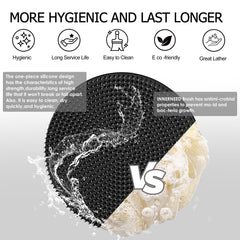 Innerneed agarre ergonomico cepillo ducha facilita sostenerlo durante el uso