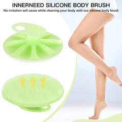 INNERNEED cepillo cuerpo con clip ergonómico para agarre cómodo