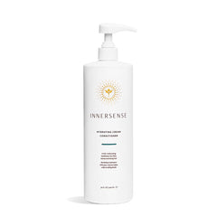 INNERSENSE acondicionador crema hidratante 32oz, botella, hidrata cabello grueso y suave
