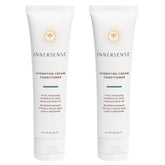 Acondicionador INNERSENSE, frasco frontal, hidratación profunda para cabello seco y grueso.