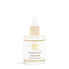INNERSENSE I Create Shine Serum: botella para brillo natural y uso diario.