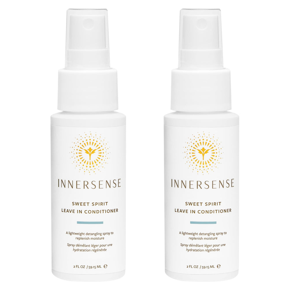 INNERSENSE Sweet Spirit Leave-In bottle front view – lightweight detangler and moisture boost