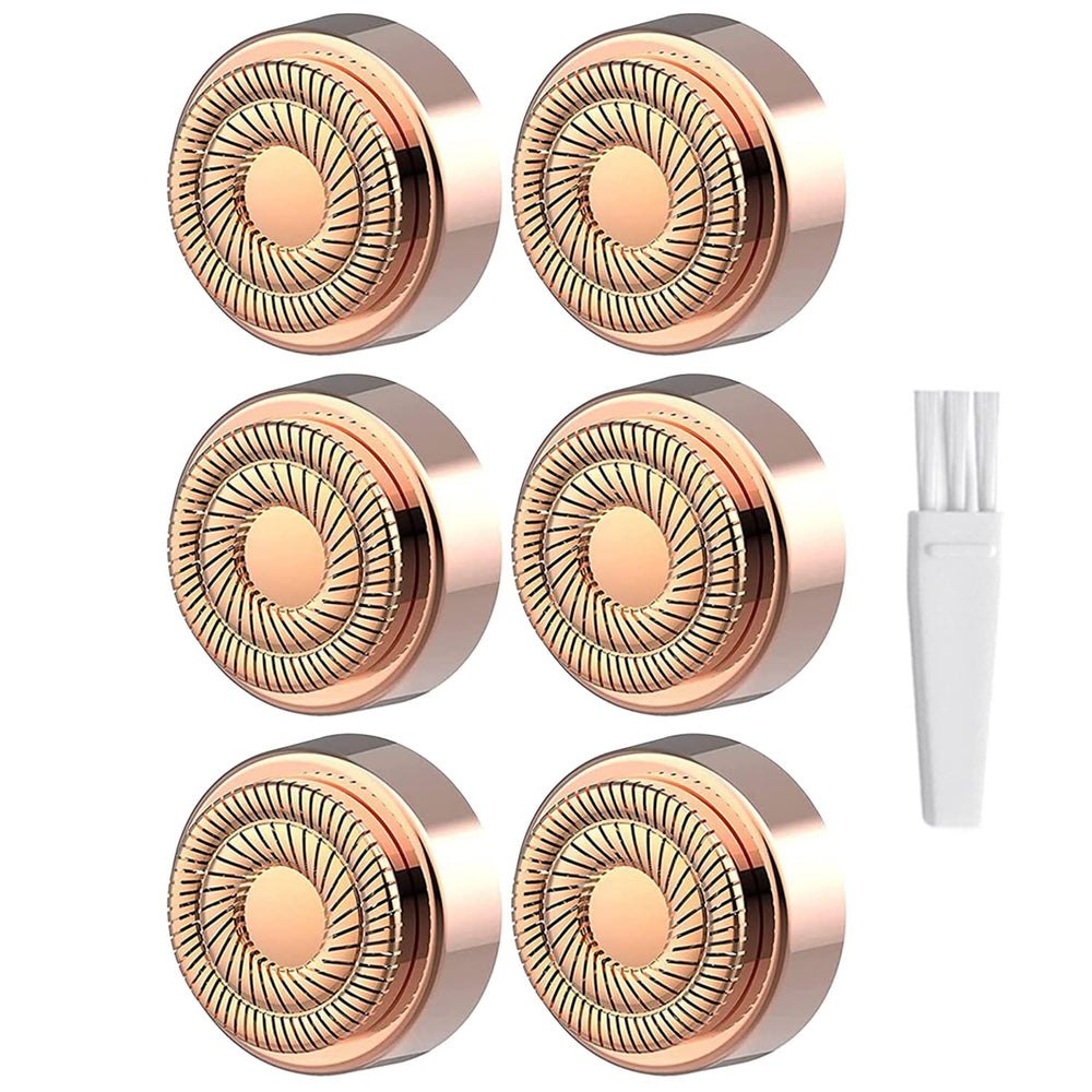 Innobeaut Gen2: cabeza de repuesto de doble anillo para afeitado 360° suave en la cara