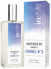 InStyle Fragrances, botella en primer plano, aroma elegante para diario.