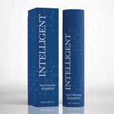 Intelligent Shop Shampoo bouteille fortifie les cheveux fragiles et augmente le volume.