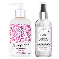 IntiMD Coochy Plus kit crema íntima para afeitado suave