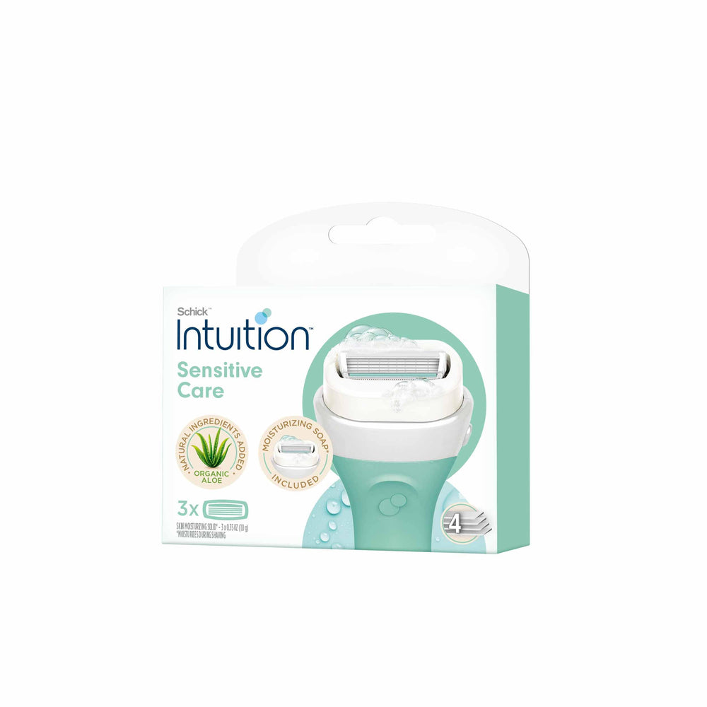Schick Intuition cartuchos-repuesto sensibles para un afeitado suave