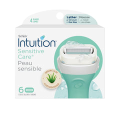 INTUITION Schick Sensitive Care Repuesto: recargas para piel sensible
