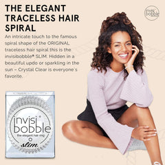 invisibobble SLIM agarre fuerte para cabello grueso sin tirar