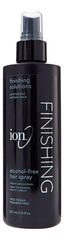 ion spray fijador sin alcohol para cabello, controla frizz y aporta brillo.
