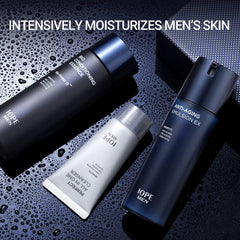 IOPE Men Bio emulsion hydratante: texture légère pour une hydratation durable