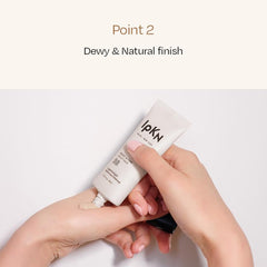 IPKN BB crema con SPF40 protección diaria sin sensación grasa.