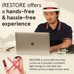 iRestore bateria recargable para sesiones comodas en casa