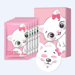 Ritual con mascarilla IREV gato: diseño divertido para cuidar la piel.