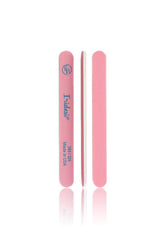 Iridesi, lima de uñas rosa, 280/320, acabado suave para uñas naturales