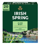 Irish Spring Jabón Aloe, barra – sensación fresca para la piel.