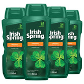 Irish Spring Original Gel Douche pour Homme, bouteille prête pour votre rituel quotidien rafraîchissant.