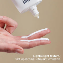 ISDIN Eryfotona Actinica: textura ultraligera, ideal para combinar con maquillaje.
