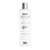 ISDIN Micellar 4-en-1: botella hidratante y desmaquillante suave para piel sensible.