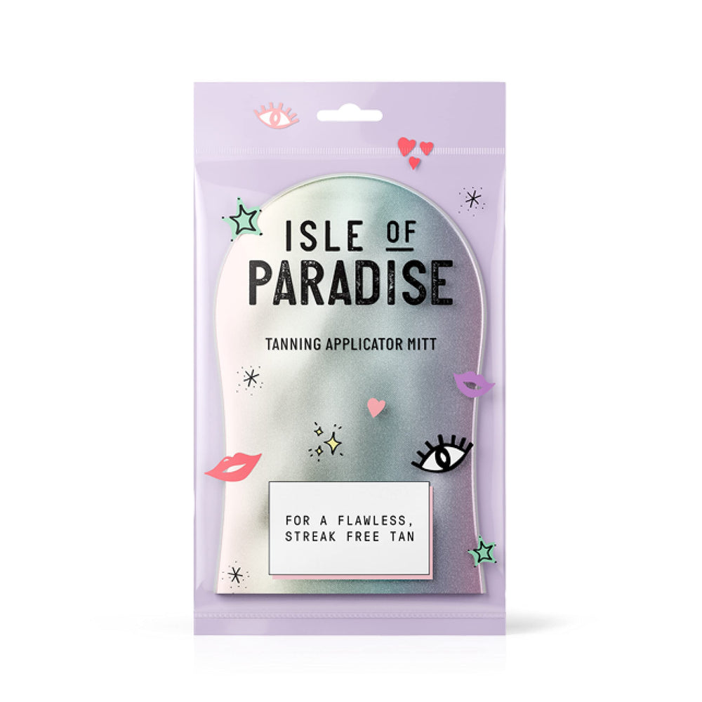 Isle of Paradise guante-aplicador para bronceado suave y uniforme.